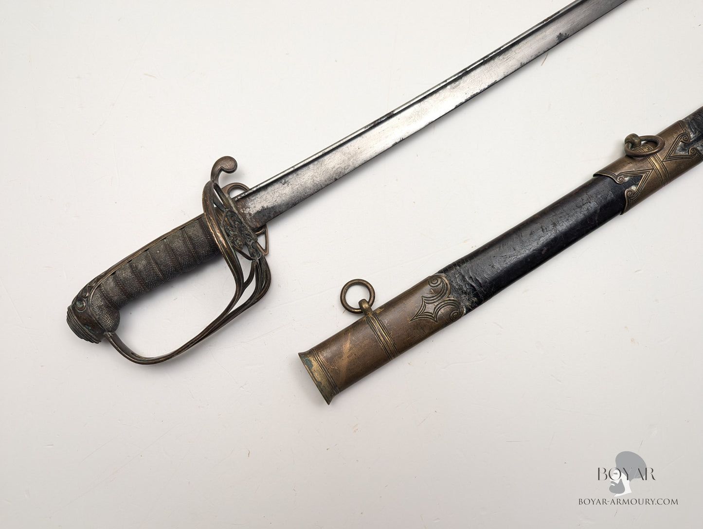 Victorian 1822 Pattern Infantry Officer's Pipeback Sword