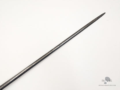 Silver Decorated Transitional Rapier, 18th Century
