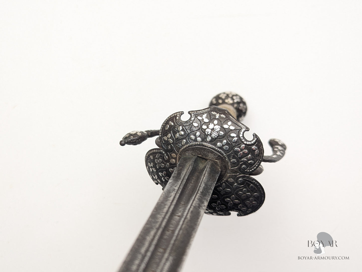 Silver Decorated Transitional Rapier, 18th Century