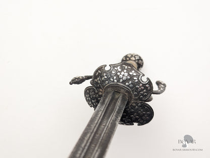 Silver Decorated Transitional Rapier, 18th Century