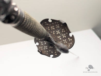 Silver Decorated Transitional Rapier, 18th Century