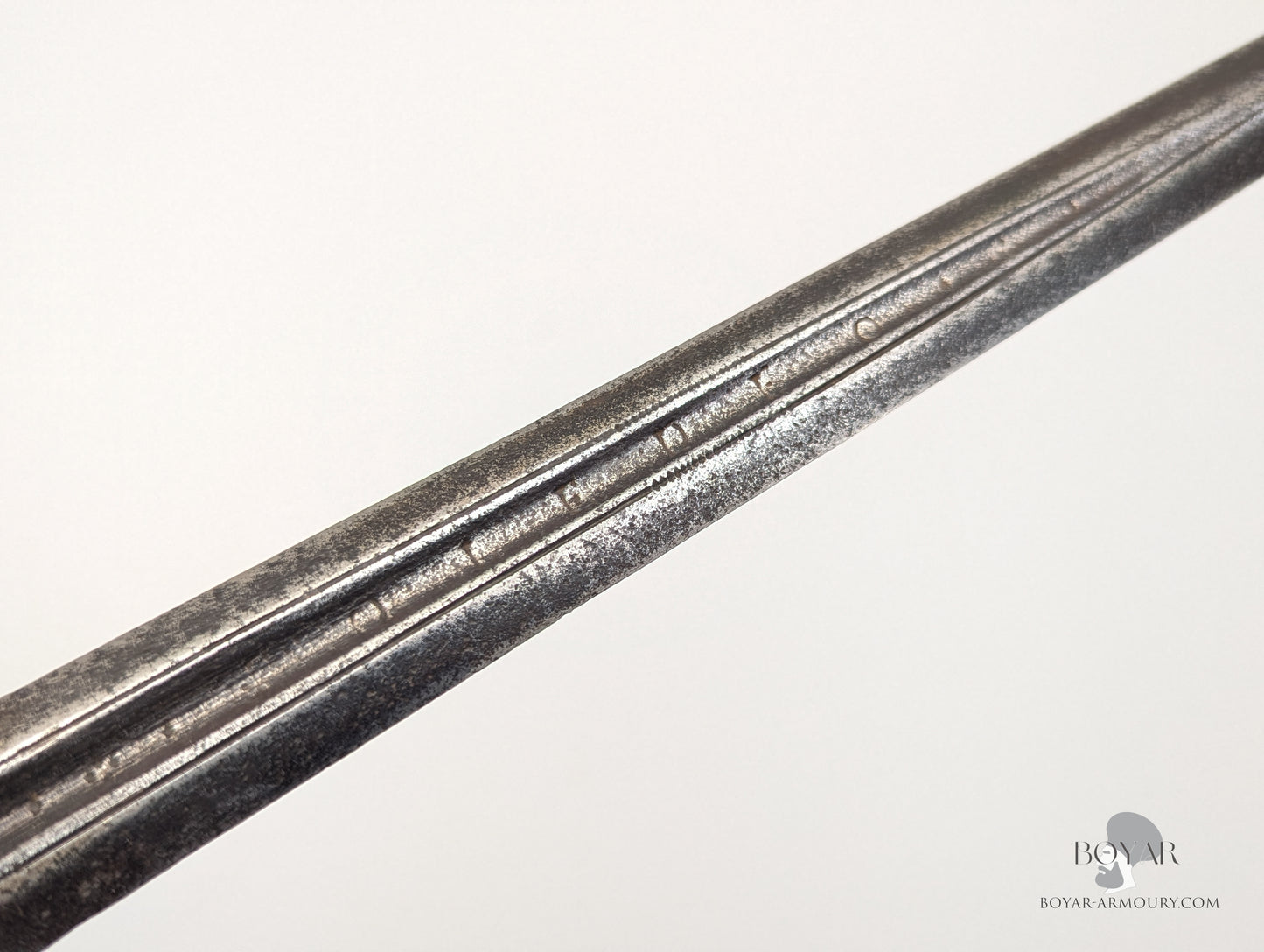Silver Decorated Transitional Rapier, 18th Century
