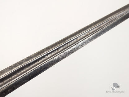 Silver Decorated Transitional Rapier, 18th Century