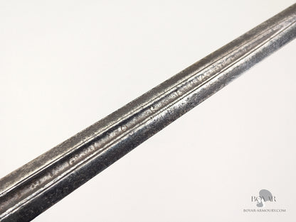 Silver Decorated Transitional Rapier, 18th Century