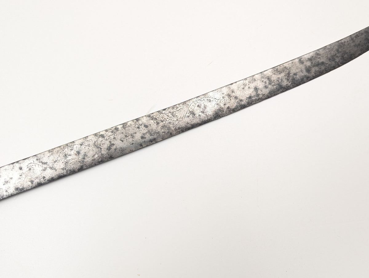 Vietnamese Sword, Etched