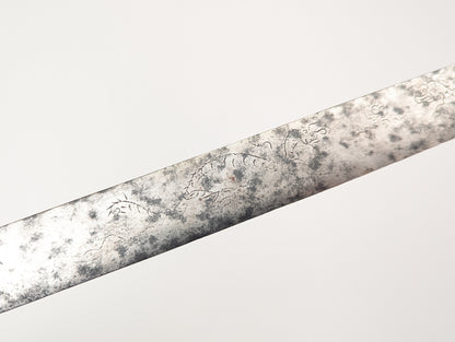 Vietnamese Sword, Etched