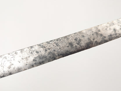 Vietnamese Sword, Etched