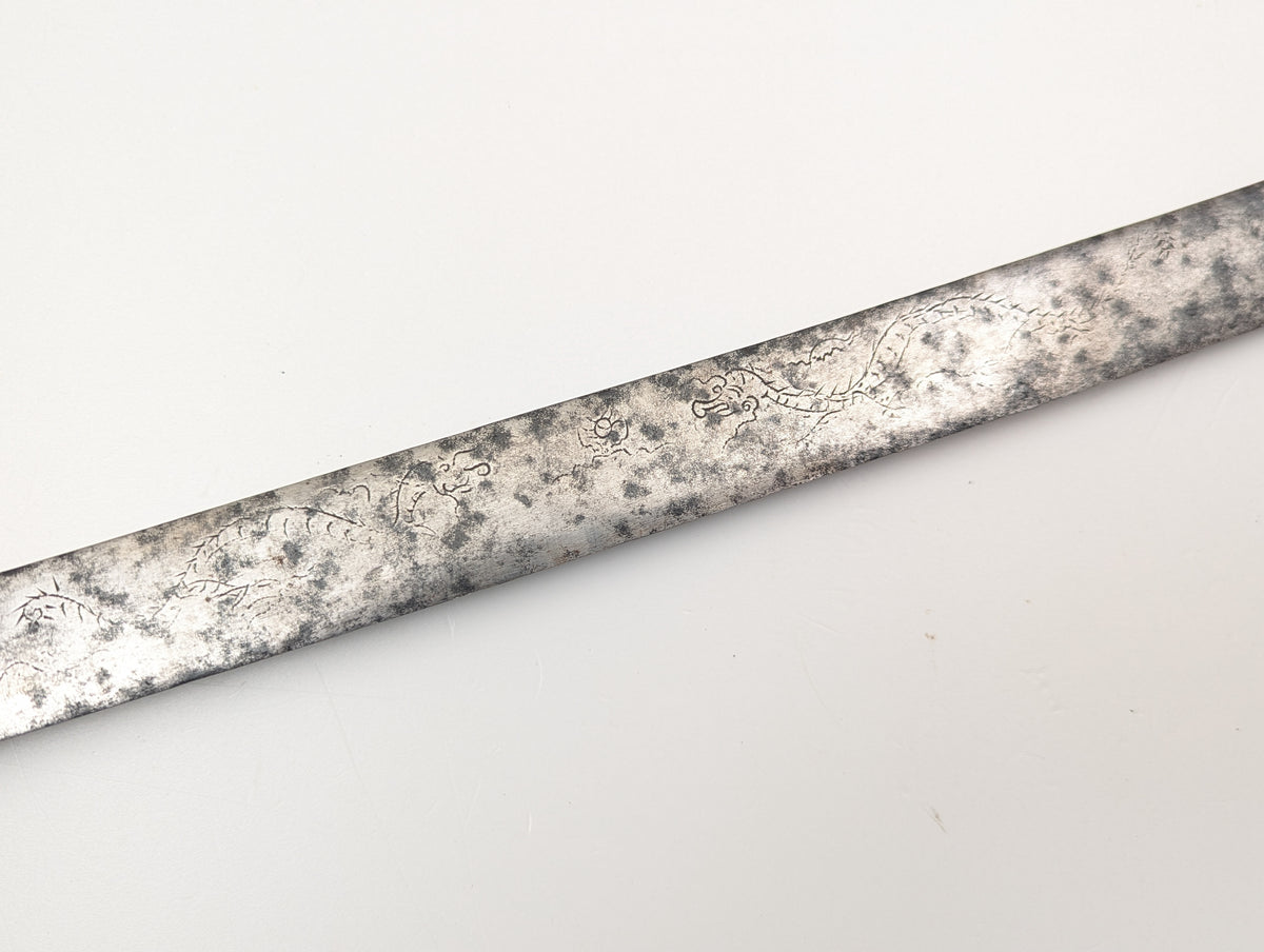 Vietnamese Sword, Etched