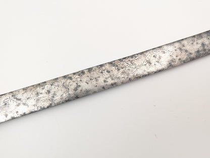 Vietnamese Sword, Etched