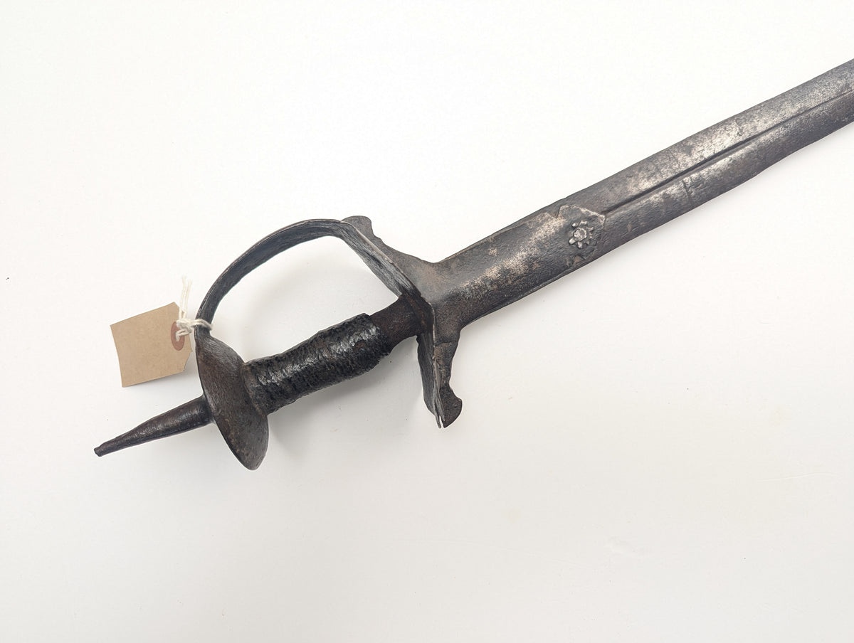 Indian Firangi Basket-Hilted Sword