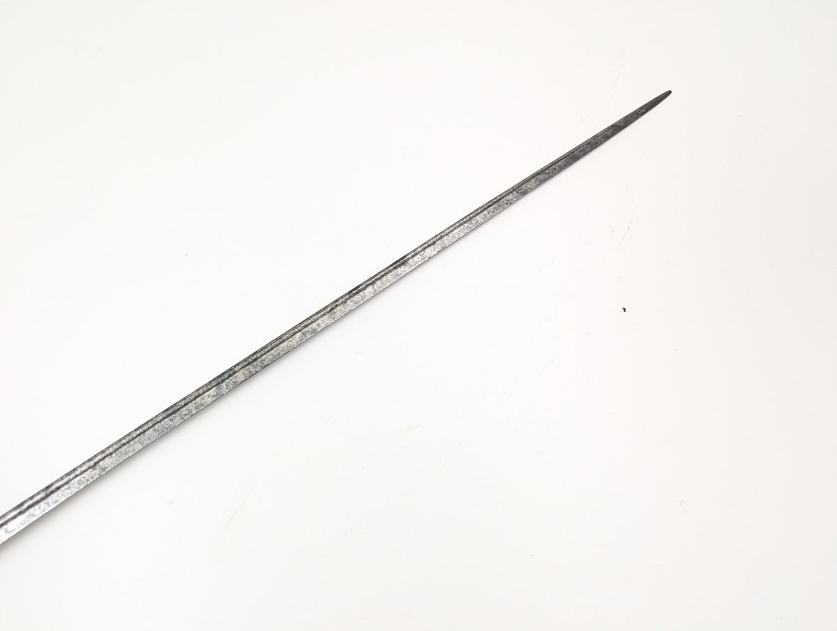 English Dish Hilt Rapier, 17th century