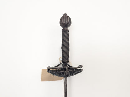 English Dish Hilt Rapier, 17th century
