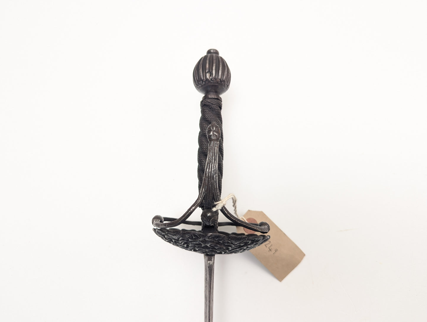English Dish Hilt Rapier, 17th century