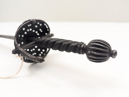 English Dish Hilt Rapier, 17th century