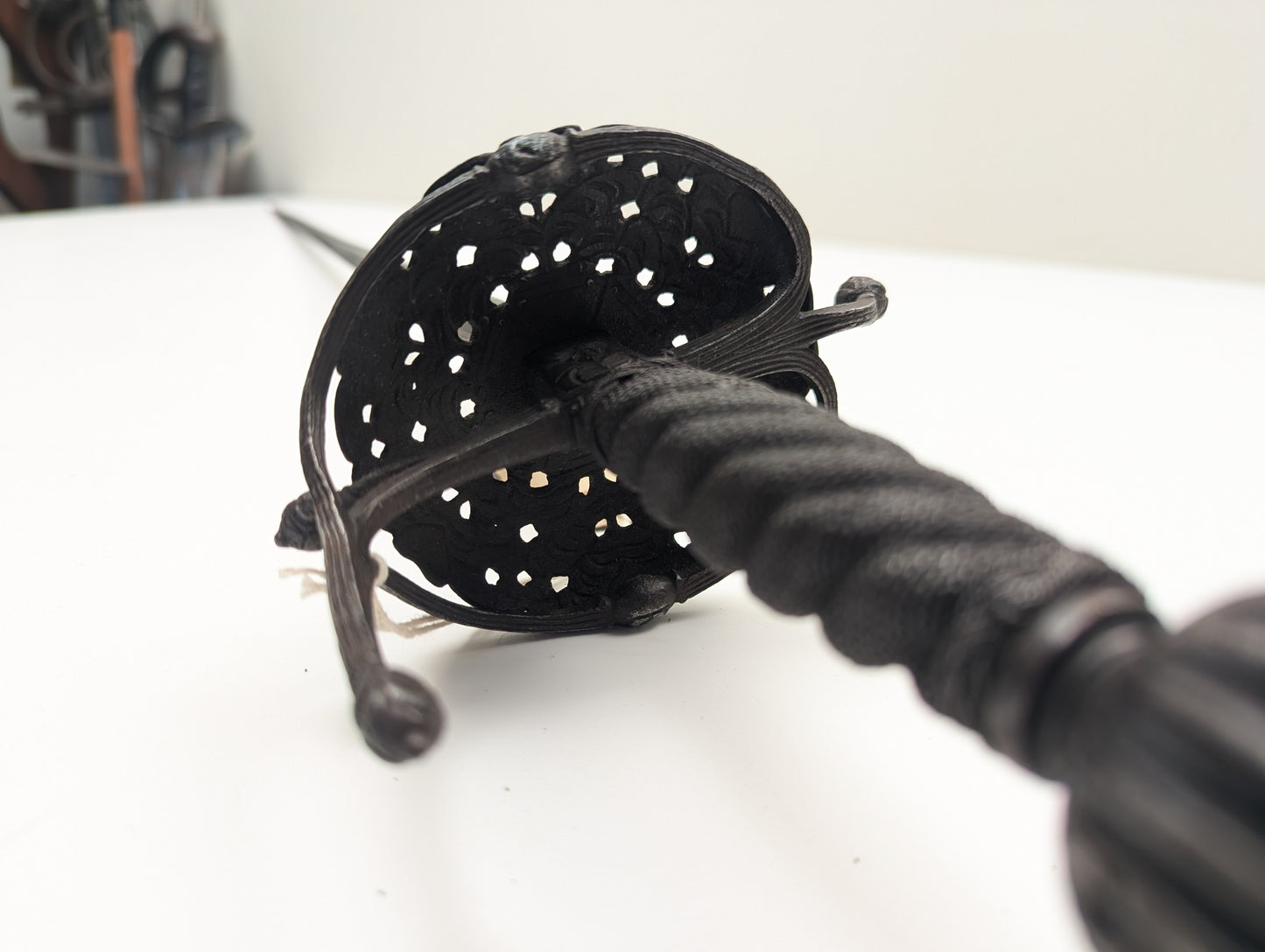 English Dish Hilt Rapier, 17th century