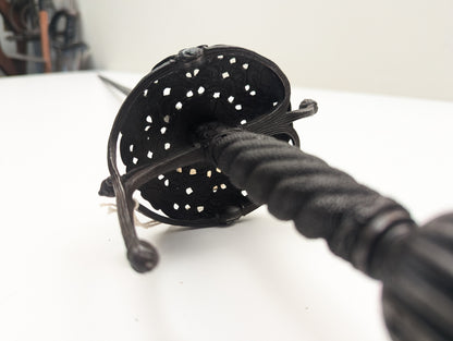 English Dish Hilt Rapier, 17th century