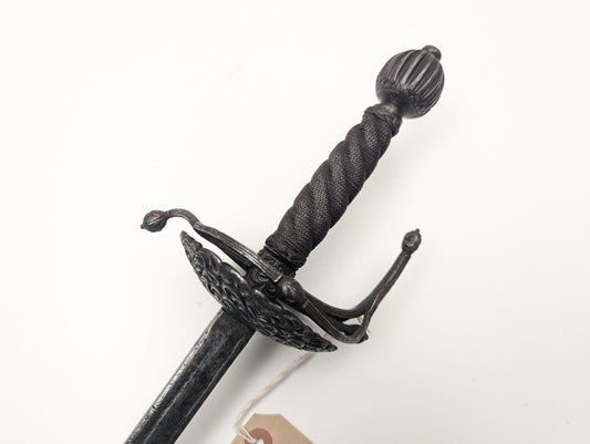 English Dish Hilt Rapier, 17th century