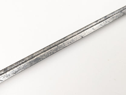 English Dish Hilt Rapier, 17th century