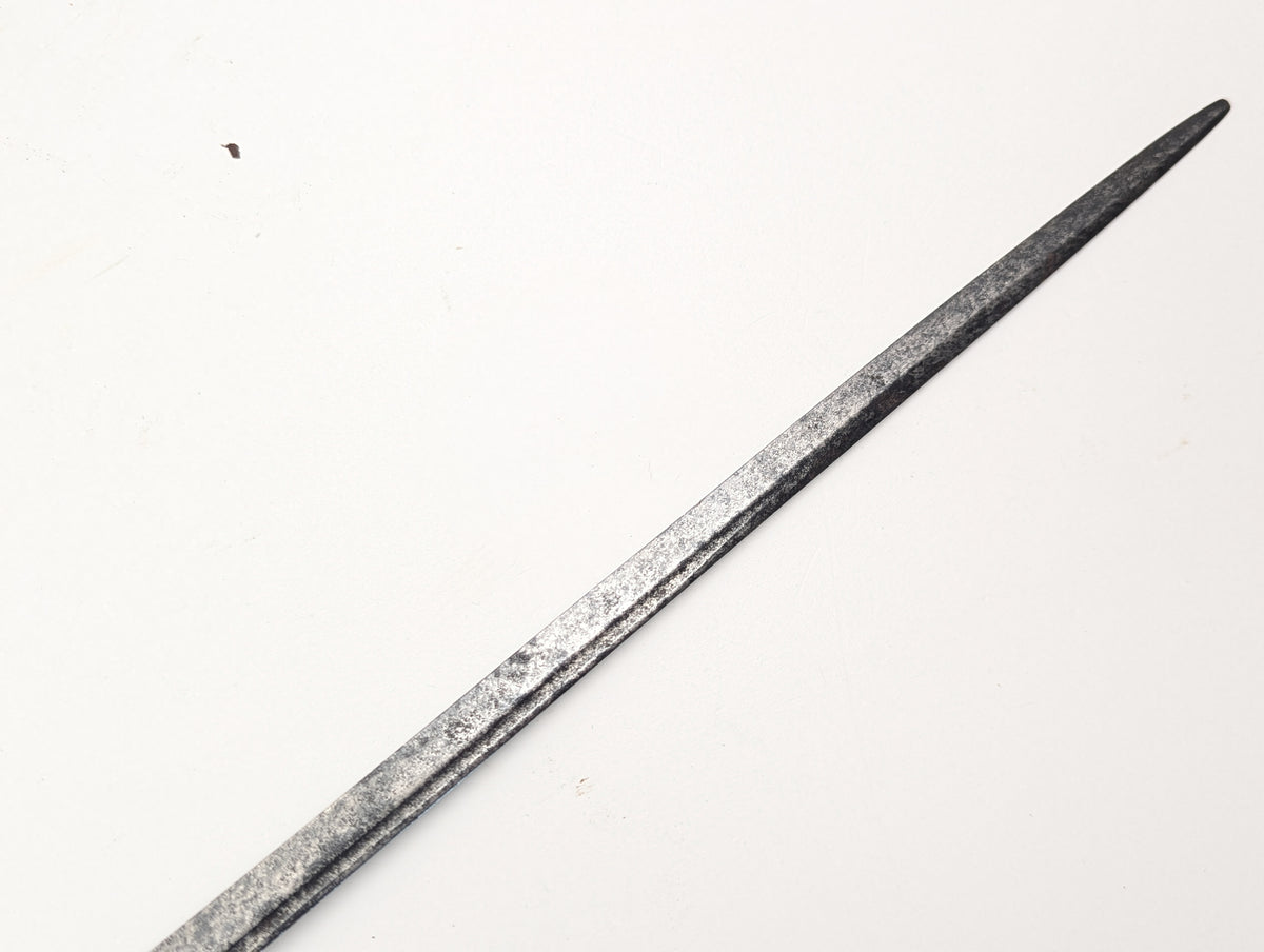 English Dish Hilt Rapier, 17th century