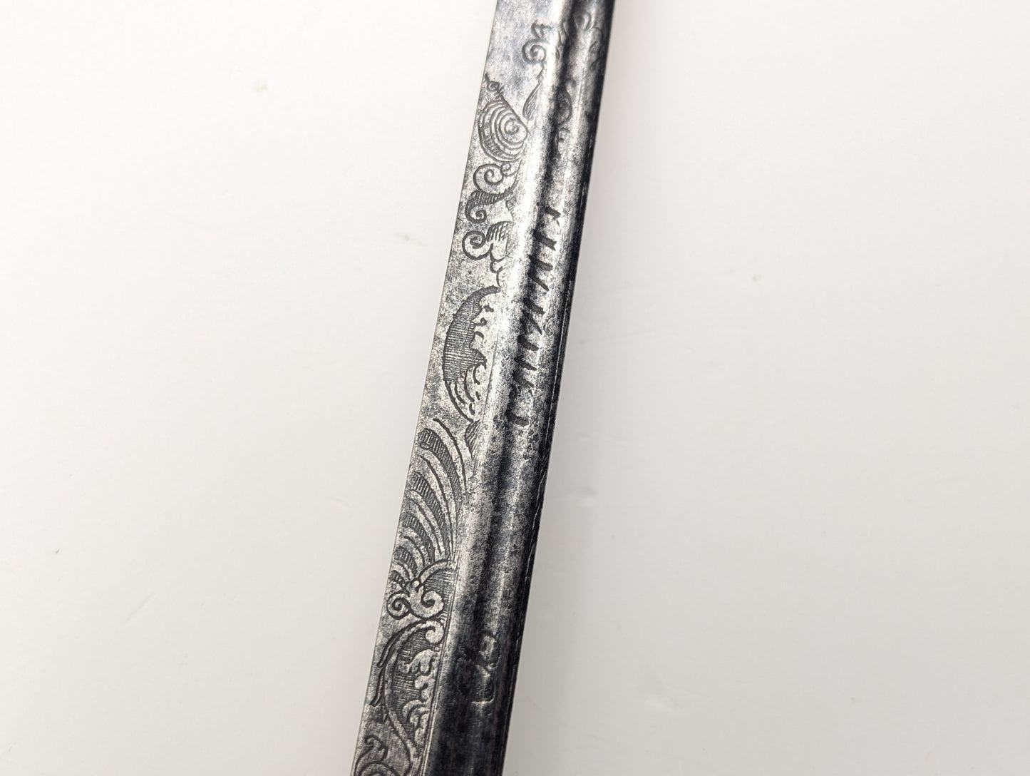 English Dish Hilt Rapier, 17th century