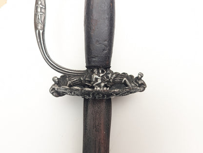 Carved Hilt Transitional Rapier