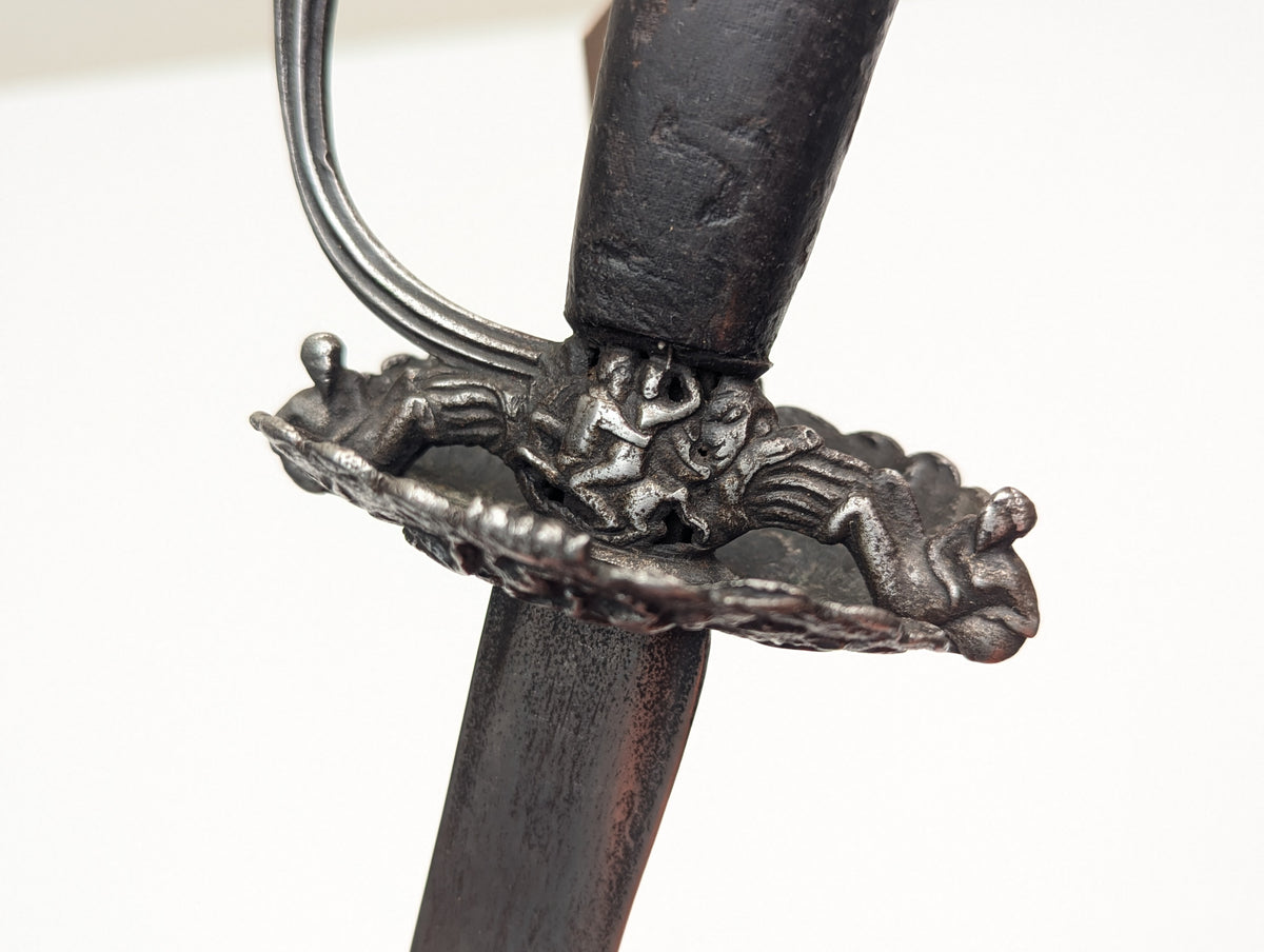 Carved Hilt Transitional Rapier
