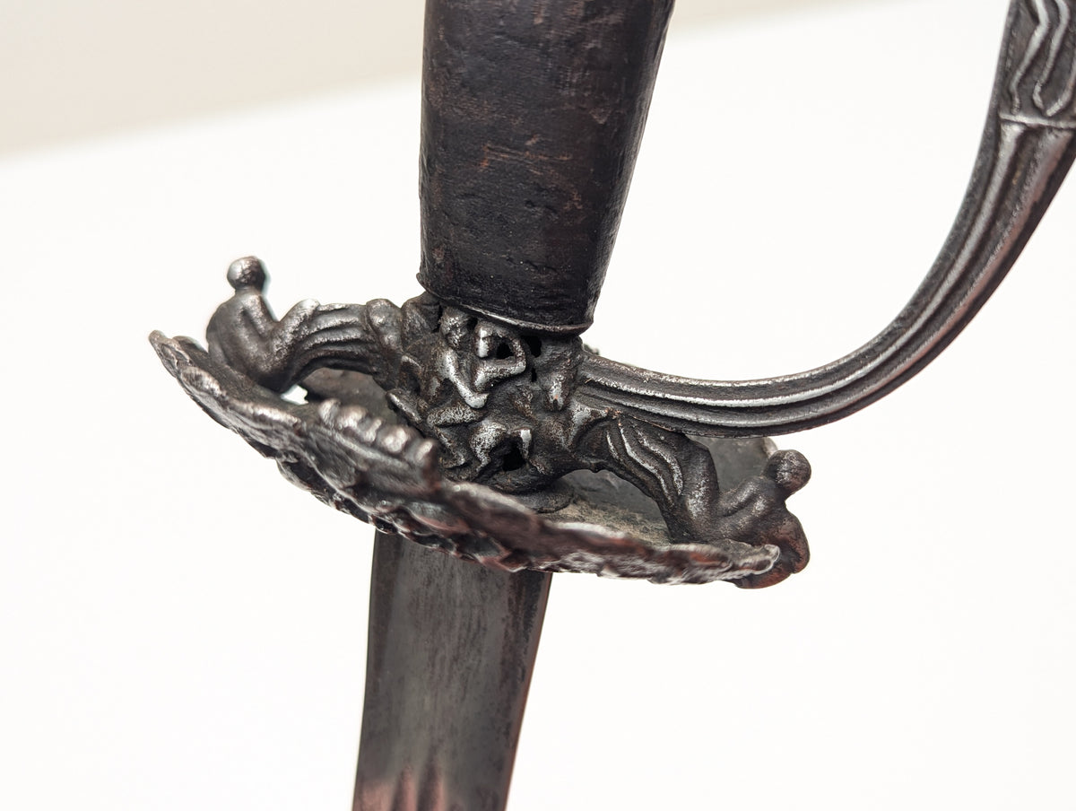 Carved Hilt Transitional Rapier