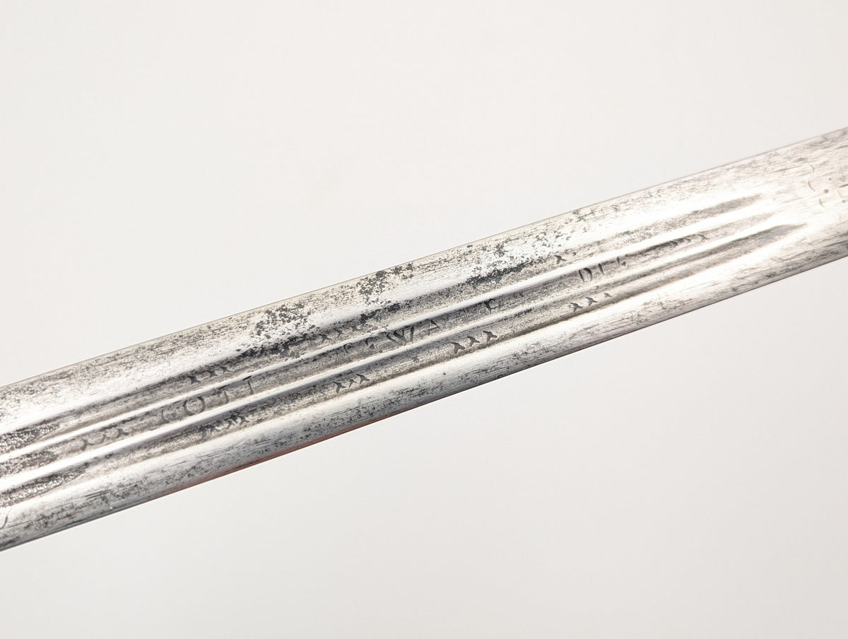 Carved Hilt Transitional Rapier