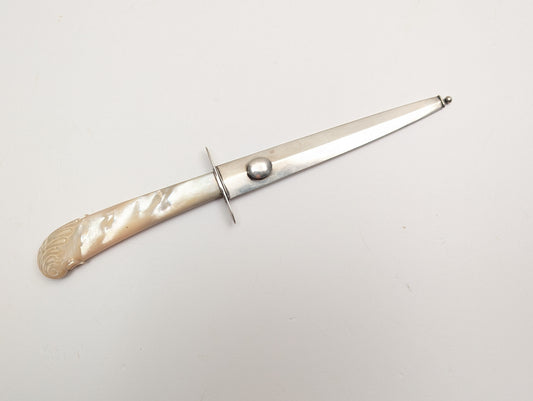 Mother of Pearl & Silver Dagger