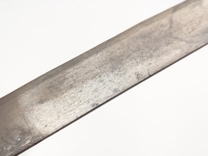 Silver Hilted Indian Tulwar, Wootz Blade