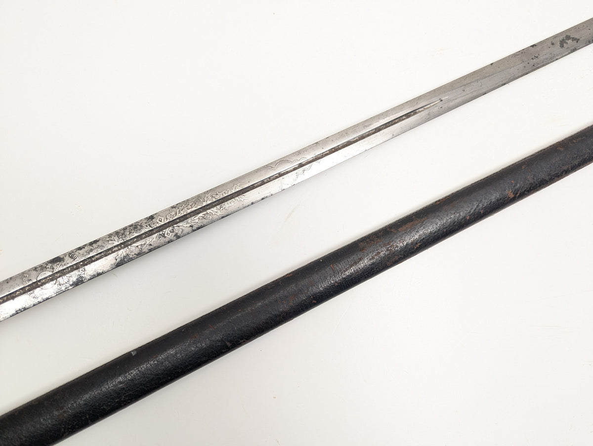 Scottish Basket Hilted Sword of Major-General Osborne Herbert Delano-Osborne