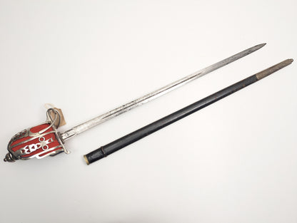 Scottish Basket Hilted Sword of Major-General Osborne Herbert Delano-Osborne