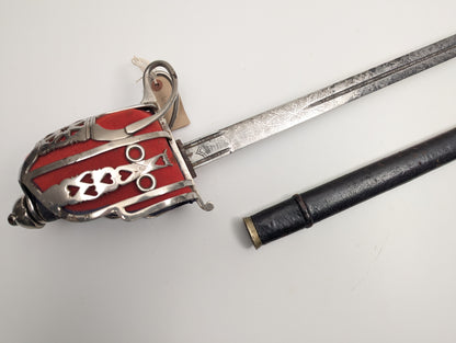 Scottish Basket Hilted Sword of Major-General Osborne Herbert Delano-Osborne