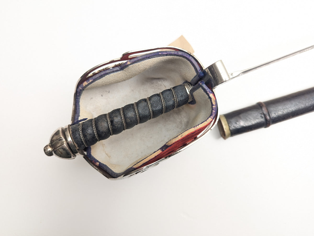 Scottish Basket Hilted Sword of Major-General Osborne Herbert Delano-Osborne