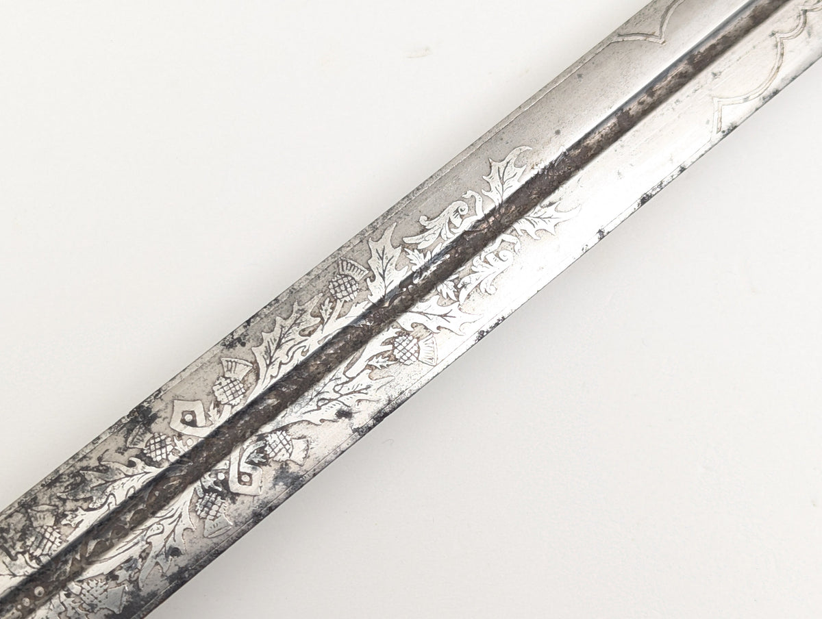 Scottish Basket Hilted Sword of Major-General Osborne Herbert Delano-Osborne