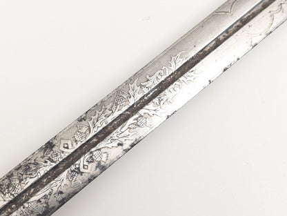 Scottish Basket Hilted Sword of Major-General Osborne Herbert Delano-Osborne