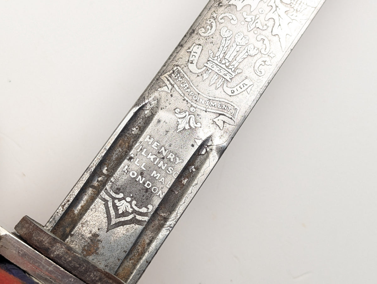 Scottish Basket Hilted Sword of Major-General Osborne Herbert Delano-Osborne