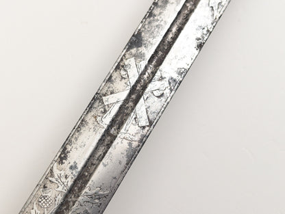 Scottish Basket Hilted Sword of Major-General Osborne Herbert Delano-Osborne