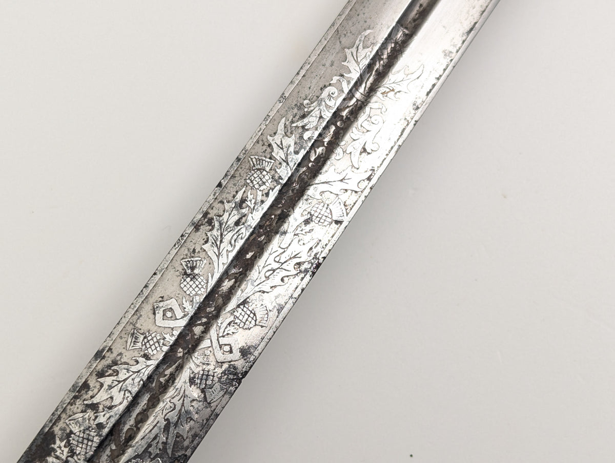 Scottish Basket Hilted Sword of Major-General Osborne Herbert Delano-Osborne