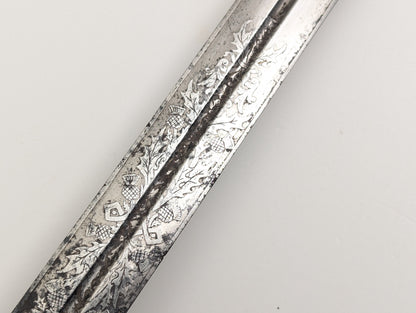 Scottish Basket Hilted Sword of Major-General Osborne Herbert Delano-Osborne