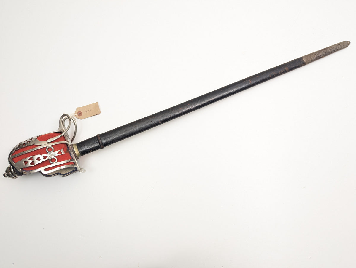 Scottish Basket Hilted Sword of Major-General Osborne Herbert Delano-Osborne