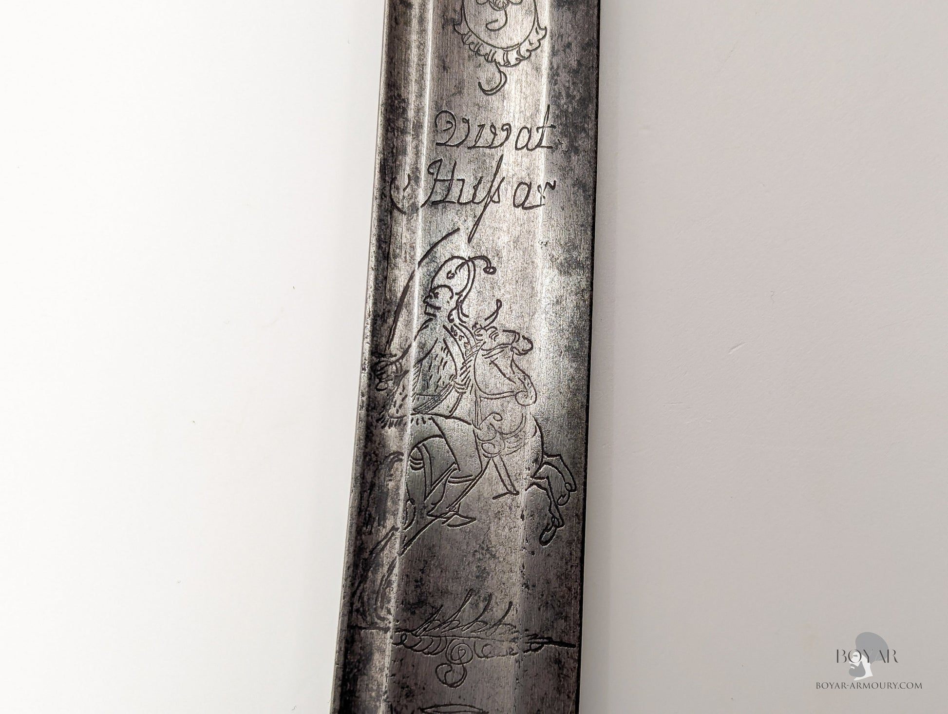 1791 Pattern Swedish Hussars Officer’s Sabre ’Vivat Hussar’ Sword