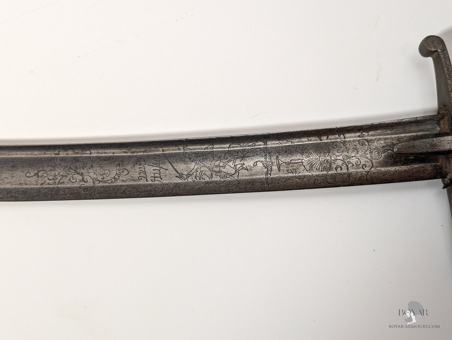 1791 Pattern Swedish Hussars Officer’s Sabre ’Vivat Hussar’ Sword