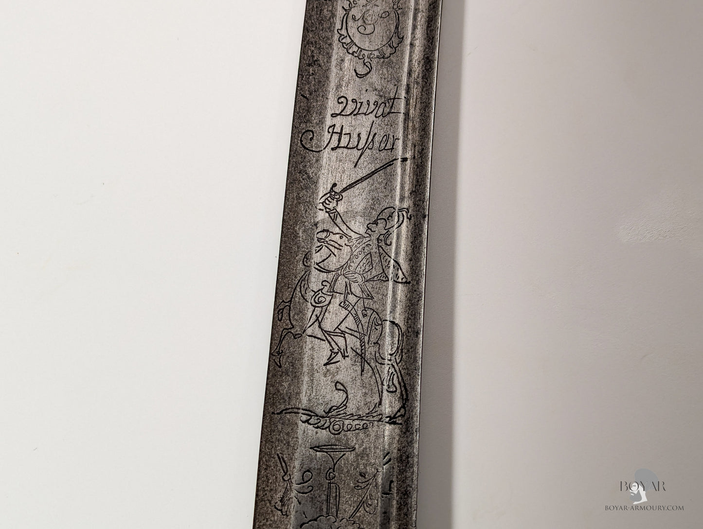 1791 Pattern Swedish Hussars Officer’s Sabre ’Vivat Hussar’ Sword