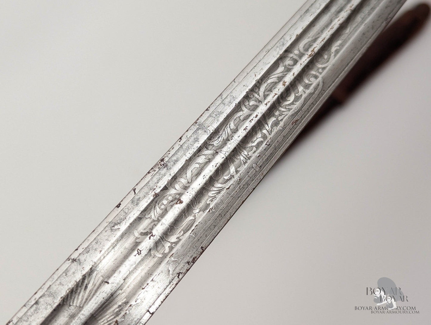 A Scottish GVR Field Service / Cross Hilt Highland Light Infantry Type Hilt Sword