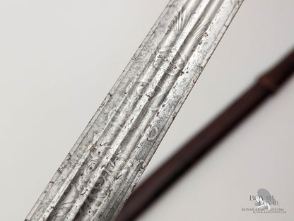 A Scottish GVR Field Service / Cross Hilt Highland Light Infantry Type Hilt Sword