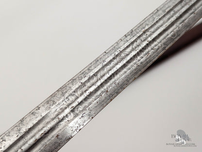 A Scottish GVR Field Service / Cross Hilt Highland Light Infantry Type Hilt Sword