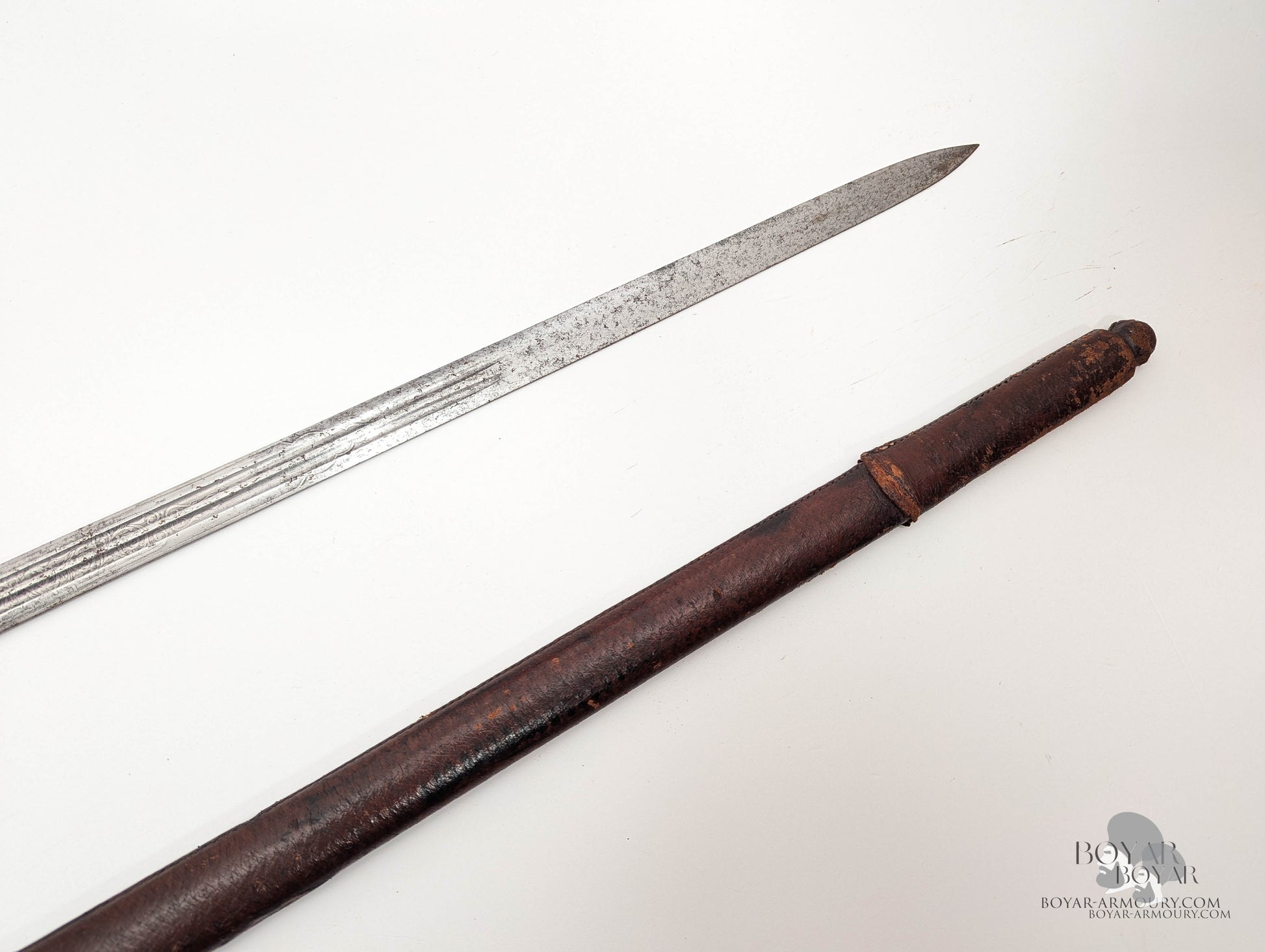 A Scottish GVR Field Service / Cross Hilt Highland Light Infantry Type Hilt Sword