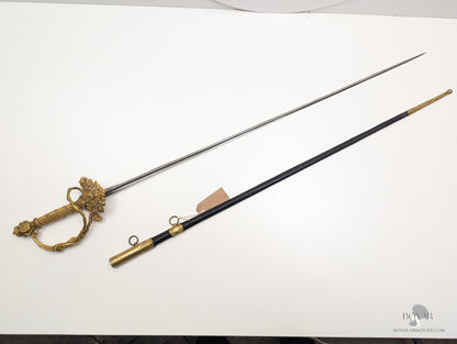 Belgian Rail Official’s Smallsword Sword