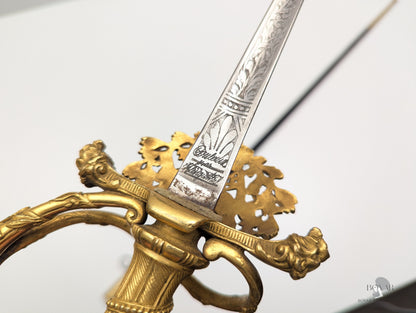 Belgian Rail Official’s Smallsword Sword